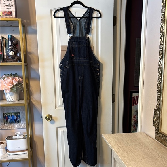 Dickies Dark Blue Women's Jeans Overalls - Picture 1 of 7